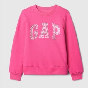 GAP - Kids Pink Logo Sweatshirt